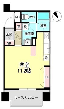 アール・ケープラザ横浜関内 1111号室 間取り