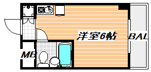 ユーステム浦安 間取り図
