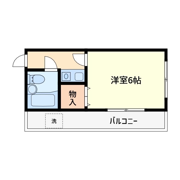 レジデンス浅田 間取り