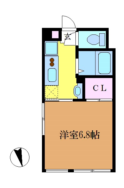 ステラ東門前 間取り