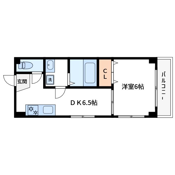 パークサイド大師 間取り