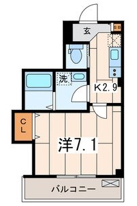 ラ・メール ヒダカ関内 503号室 間取り
