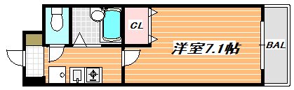 レジディア浦安Ⅱ 間取り