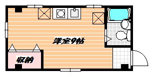 芝ビル行徳 間取り図
