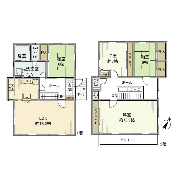 浅間台戸建 間取り