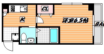 Ｃｌａｒｉｃｅ 舞浜（クラリス） 間取り