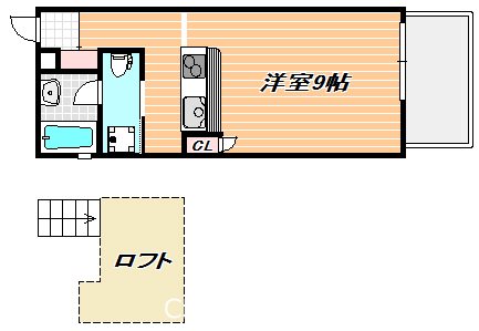 Aquila　Urayasu　Uno 間取り