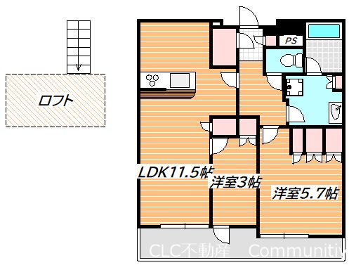ブランシエスタ浦安 間取り図