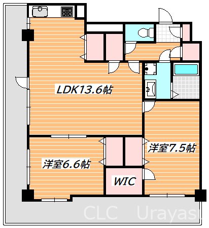 EPAC Sports Residence 間取り図