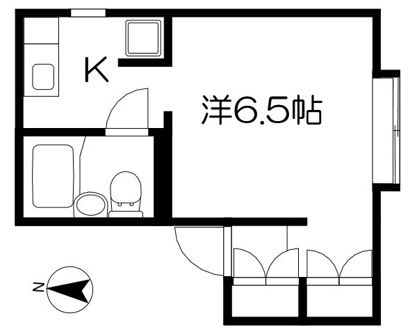 ファインヒル樹朋 102号室 間取り