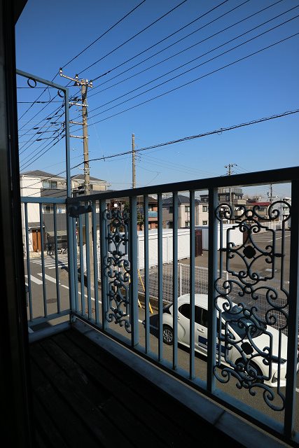 コーポ川中島 ベランダ