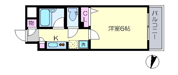 ケイハウス  間取り