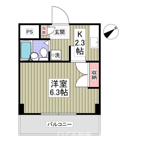 フレア木島 間取り