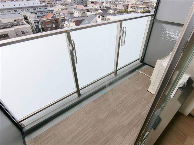 レフィールオーブ南行徳駅前 ベランダ