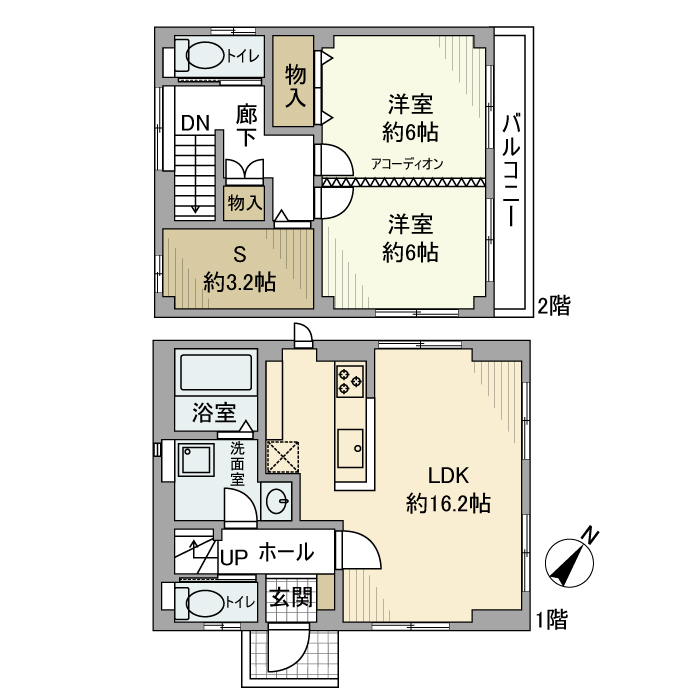 栗田谷戸建 間取り