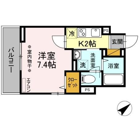 ベラーノ南行徳 間取り図