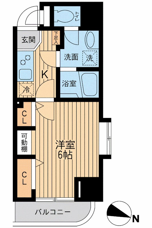 ＨＦ関内レジデンス 1301号室 間取り