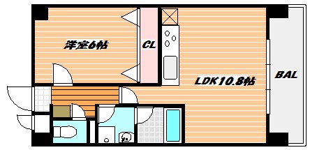 オーベルニュⅠ 間取り図