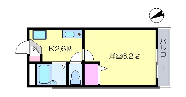フォルテシモ 間取り図