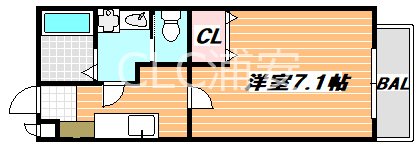 ベイサイドマナーユキ 間取り図