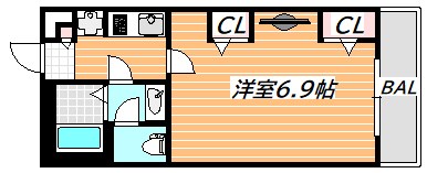 グレイス南行徳 間取り図