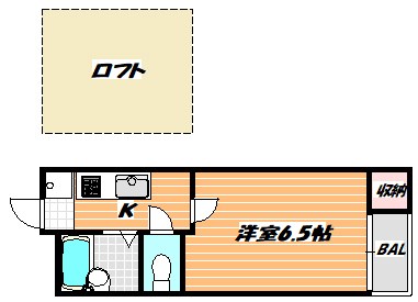 ファーストコーポラス９ 間取り図