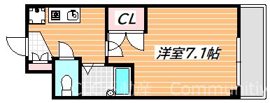 レジディア行徳 間取り図