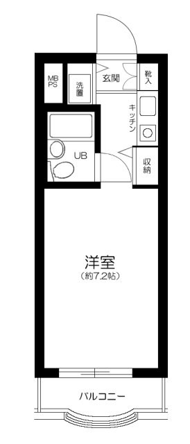 パーク・ノヴァ横浜・参番館 1102号室 間取り