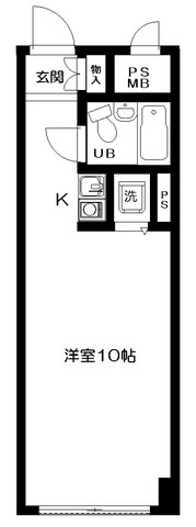 日神プラザ元町 107号室 間取り