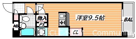 アンダルシア浦安 間取り図