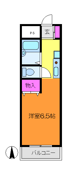カンマルージュ 間取り図