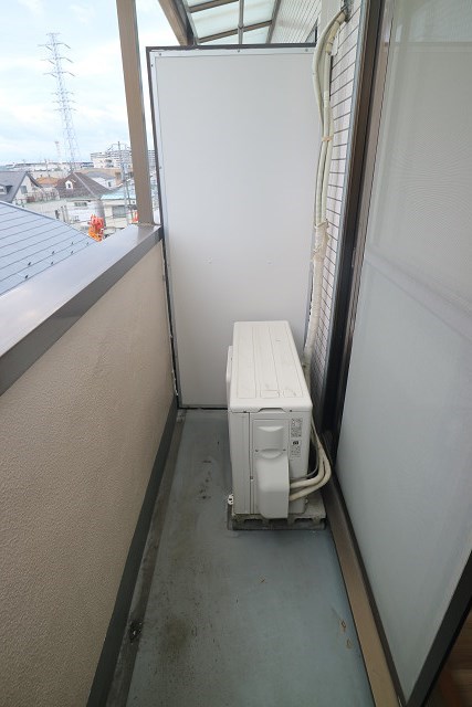 永山マンション  ベランダ