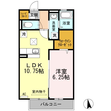 サウスコート 間取り