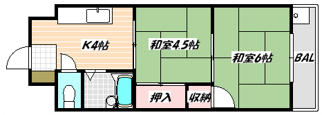 フォレストビル 間取り図