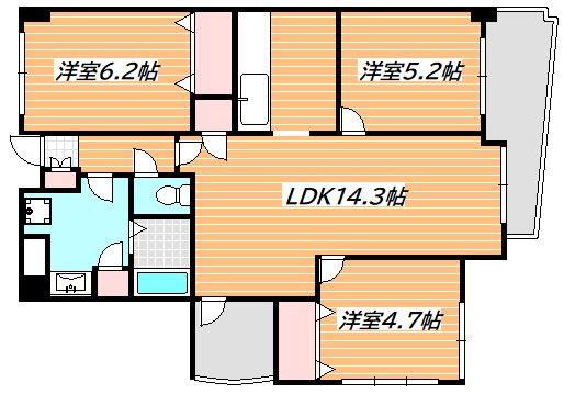 アルデール 間取り図
