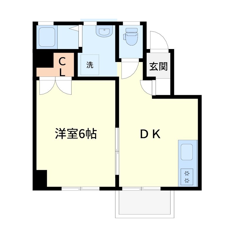 ベイエリア大久保 間取り