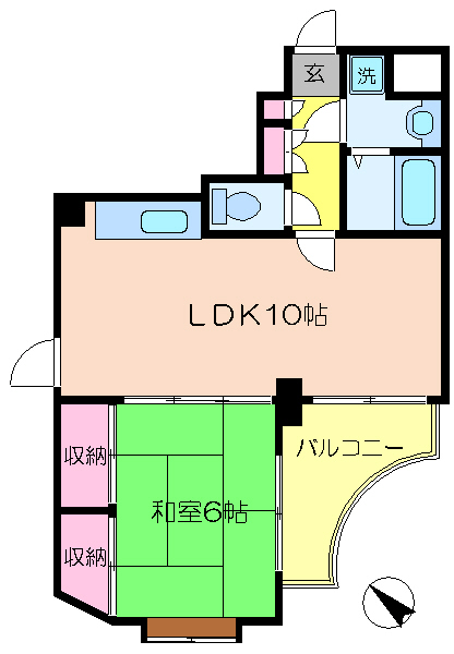ピアフローラー 間取り