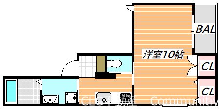 プランドール雅 間取り図