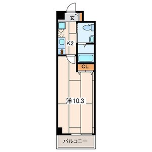 Ｖｉｃｏｌｏ横濱反町 504号室 間取り