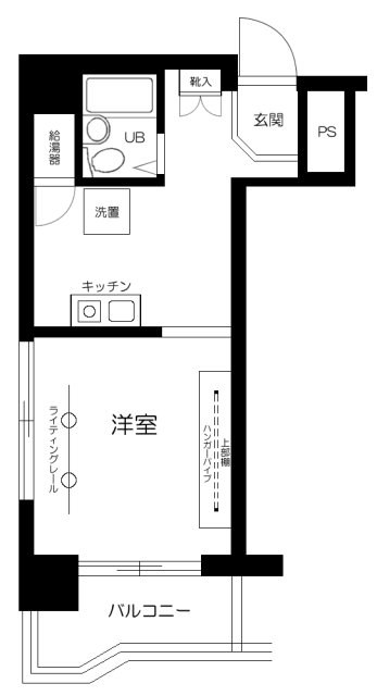セザール第二伊勢佐木町 302号室 間取り