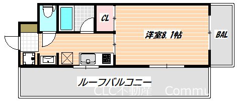 ラシィーヌ吹割 間取り図