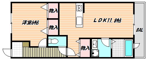 サミットハイツ 間取り図