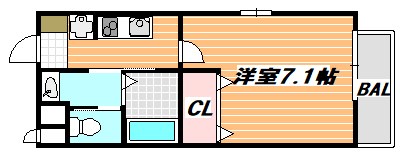 浦安アーバンハウスＡ 間取り図