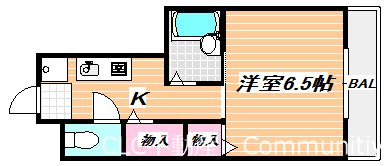 Ｎ・Ｅメゾン 間取り