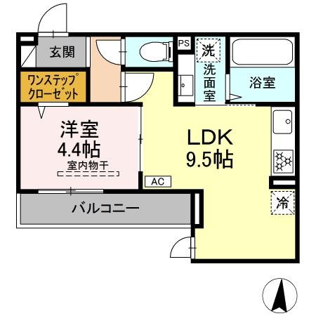 DPaina木月大町 間取り