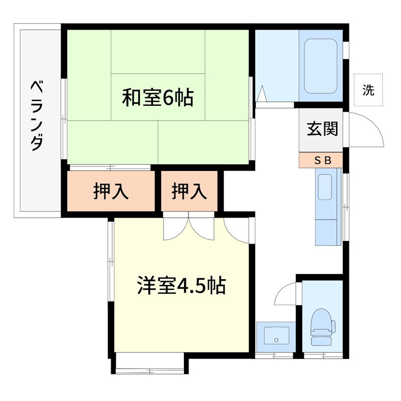 第2松和荘 間取り