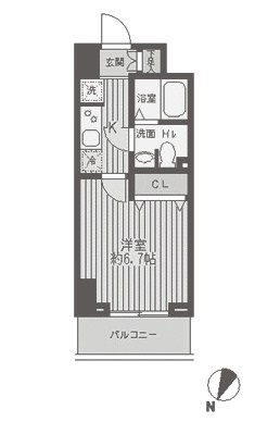 レジディア蒲田 間取り