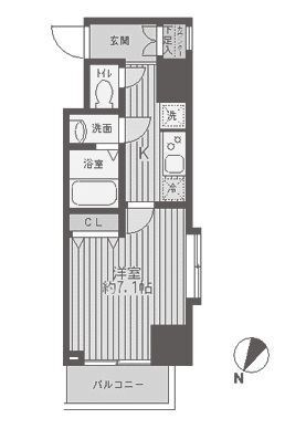 レジディア蒲田 間取り