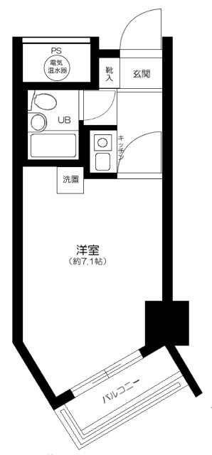 山下公園サンライトマンション弐号館 508号室 間取り