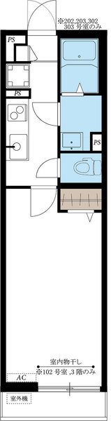 ベルス市川 間取り図